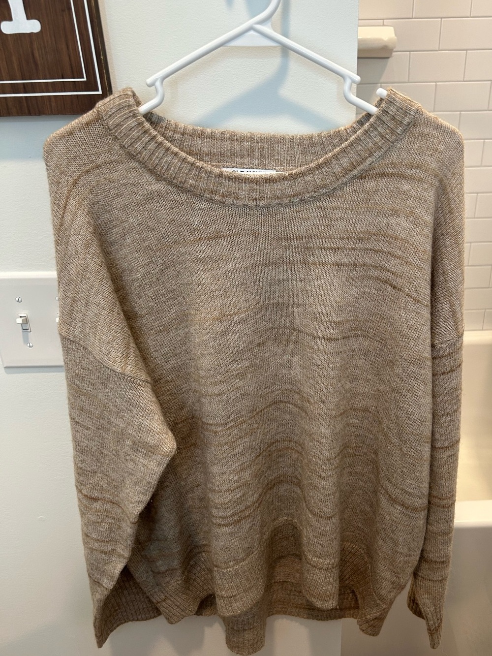 Old Navy Tan Crewneck Sweater